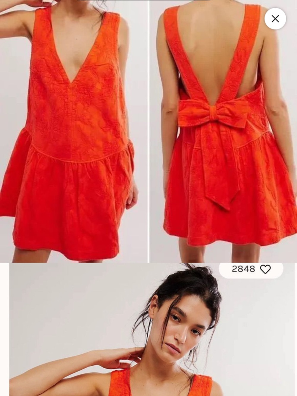 Free People About Town Bow Mini
